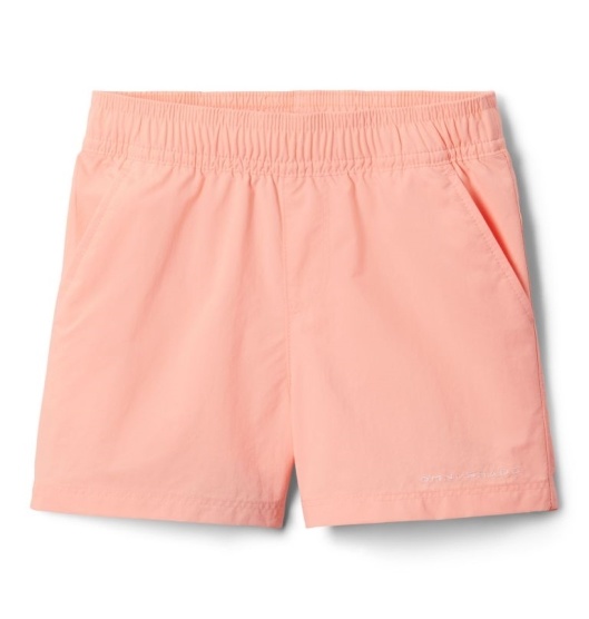 Pink Kids' Columbia PFG Backcast Shorts | IEHDLZ-907