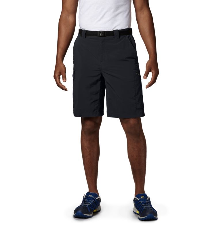 Black Men's Columbia Silver Ridge Shorts | TFCLJE-397