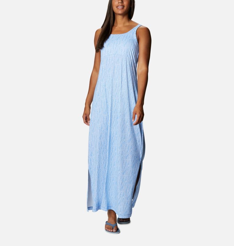 Blue Women's Columbia PFG Freezer Dresses | FDXMVI-207
